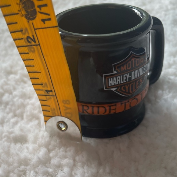 Harley-Davidson mini mugs ceramic set of 2 - Picture 2 of 9